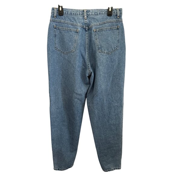 Vintage Cactus Mom Jeans High-Waisted Light Blue Denim Tapered Leg Size 16 - Picture 2 of 9